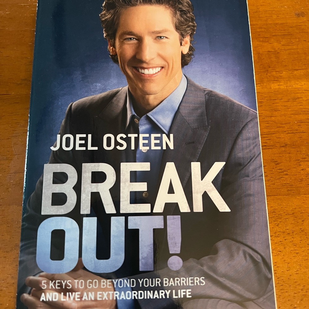 Joel Osteen Breakout! Soft covered book
